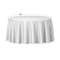 Smarty Had A Party 84 White Round Disposable Plastic Tablecloths 96 Tablecloths, 96PK 823270-WH-CASE - alternate 2